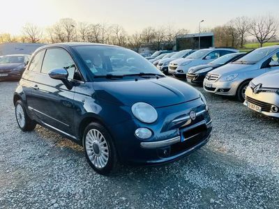 Occasion Fiat 500 Lounge 69 ch (50 kW) 2008 Bleu Berline