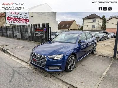 Bleu Occasion 2016 Audi A4 S-Line Berline | 16 690 € (Prix juste)