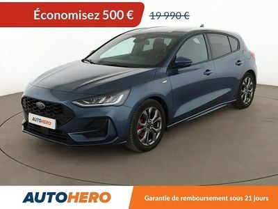 Bleu Occasion 2023 Ford Focus ST-Line X Berline | 19 490 € (Prix juste)