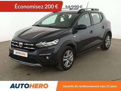 Noir Occasion 2021 Dacia Sandero Comfort Citadine | 14 790 € (Prix juste)