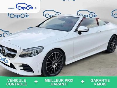 Blanc Occasion 2018 Mercedes 220 AMG line Cabriolet | 26 180 €