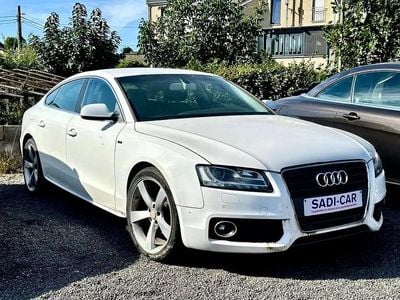 Blanc Occasion 2010 Audi A5 Sportback S-Line Citadine | 4 990 €