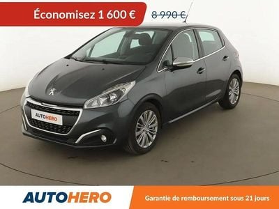 Gris Occasion 2017 Peugeot 208 Allure Citadine | 7 390 € (Prix juste)