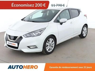 Blanc Occasion 2019 Nissan Micra Acenta Citadine | 11 590 € (Prix juste)
