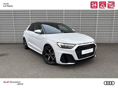 Occasion Audi A1 Sportback S-Line 150 ch (110 kW) 2025 Blanc glacier métallisé noir mythe métallisé Citadine
