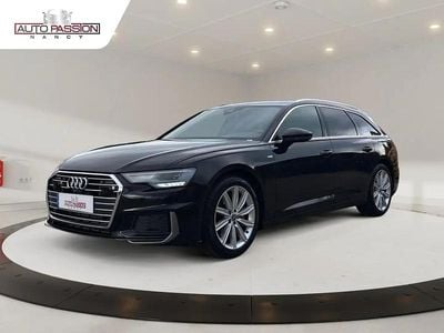 Noir Occasion 2018 Audi A6 S-Line Break | 42 990 € (Prix assez cher)