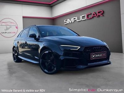Noir Occasion 2018 Audi RS3 Sportback Sport Citadine | 48 980 € (Prix cher)