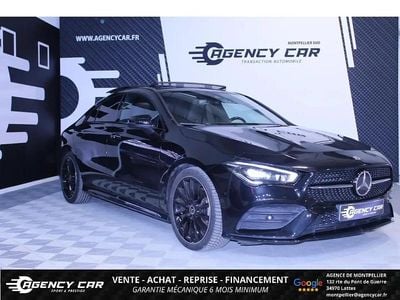 Noir Occasion 2022 Mercedes CLA220 AMG line Berline | 36 990 € (Prix juste)
