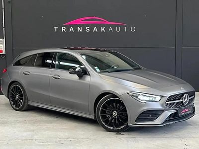 Gris Occasion 2020 Mercedes CLA220 Shooting Brake AMG line Break | 27 990 €