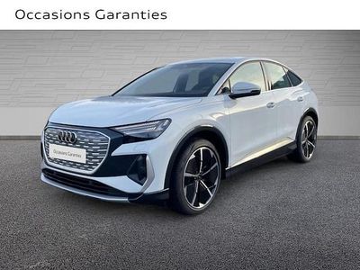 Occasion Audi Q4 Sportback e-tron S-Line 210 kW (286 ch) 2025 Blanc glacier métallisé SUV