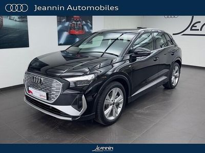 Noir mythic métallisé Nouvelle 2025 Audi Q4 e-tron S-Line SUV | 48 900 €