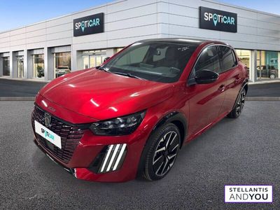 Rouge Nouvelle 2025 Peugeot 208 GT Citadine | 29 300 € (Prix cher)