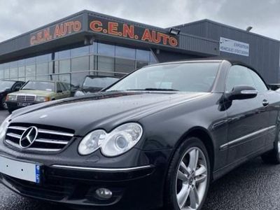 Occasion Mercedes CLK500 Avantgarde 389 ch (286 kW) 2007 Noir Cabriolet
