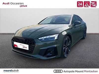 Vert district métallisé Occasion 2025 Audi A5 Sportback S-Line Citadine | 59 602 €
