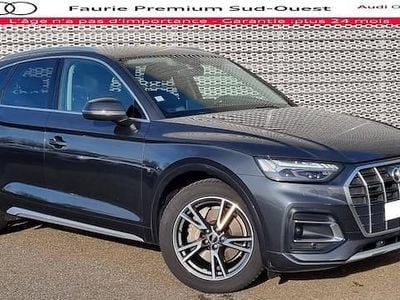 Occasion Audi Q5 Ambition 204 ch (150 kW) 2021 Gris manhattan métallisé SUV