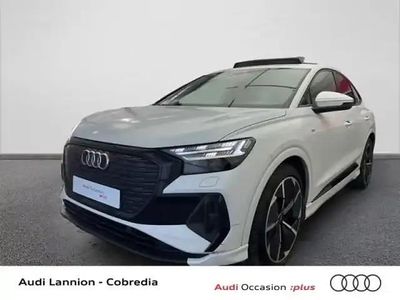 Blanc glacier métallisé Occasion 2022 Audi Q4 Sportback e-tron Edition .1 SUV | 42 790 € (Prix cher)