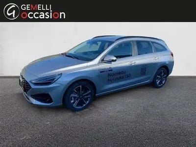 Shimmering sylver métal Occasion 2024 Hyundai i30 Break | 24 490 € (Bon prix)