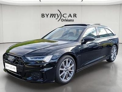 Noir mythic métallisé Occasion 2025 Audi A6 S-Line Break | 67 990 €
