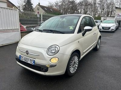 Blanc Occasion 2008 Fiat 500 Lounge Citadine | 3 990 € (Prix juste)