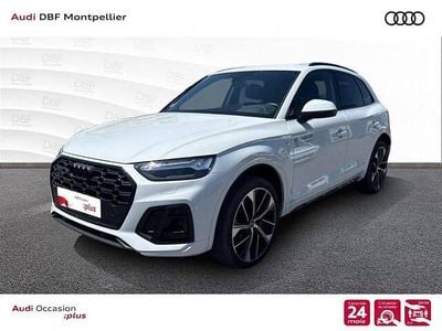 Occasion Audi Q5 S-Line 265 ch (194 kW) 2024 Blanc glacier métallisé SUV