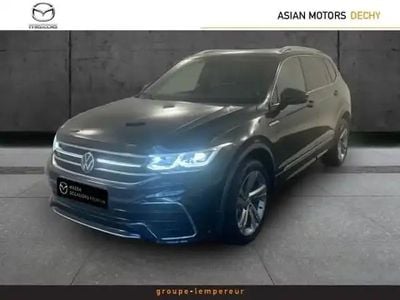 Noir intense nacrée Occasion 2023 VW Tiguan Allspace R-line SUV | 34 490 € (Bon prix)