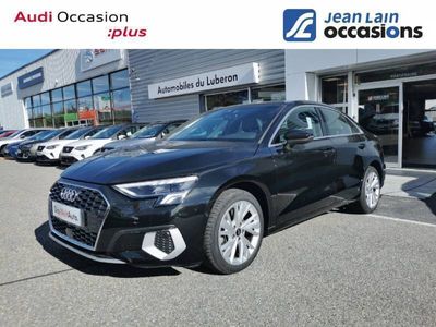 occasion Audi A3 A3 BERLINE 2021 - Noir -Berline 35 TFSI Mild Hybrid 150 S tronic 7 Design Luxe