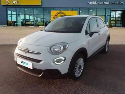 Blanc gelato pastel Occasion 2020 Fiat 500X Lounge SUV | 14 999 € (Prix juste)