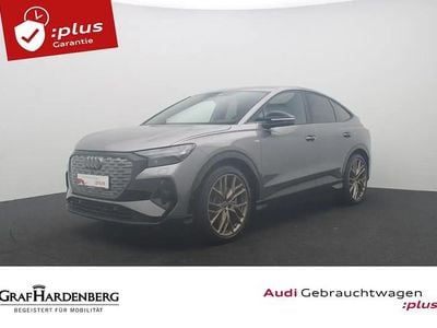 Gris Occasion 2022 Audi Q4 Sportback e-tron S-Line SUV | 38 980 € (Prix juste)