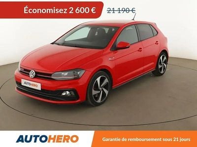 Rouge Occasion 2019 VW Polo GTI Citadine | 18 590 € (Bon prix)