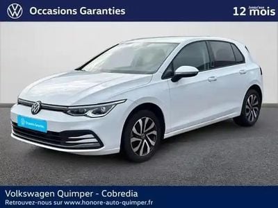 Blanc pur Occasion 2022 VW Golf Active Berline | 19 990 € (Prix juste)