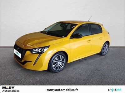 Jaune Occasion 2022 Peugeot 208 Style Citadine | 13 990 € (Prix juste)