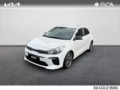 Blanc Occasion 2021 Kia Rio GT-Line Berline | 18 490 € (Prix juste)