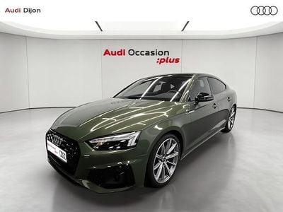 Occasion Audi A5 Sportback S-Line 163 ch (119 kW) 2023 Vert district métallisé Citadine