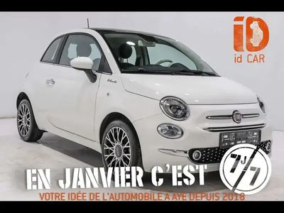 occasion Fiat 500 1.0 HYBRID DOLCEVITA SEMI CUIR GPS TOIT PANO JA16