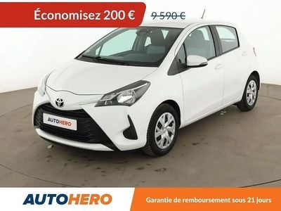 Blanc Occasion 2019 Toyota Yaris Citadine | 9 390 € (Bon prix)