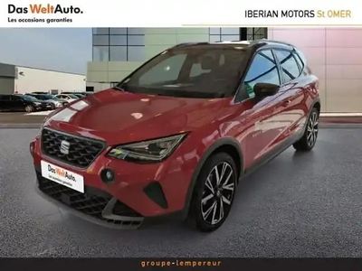 Rouge désir/toit noir minuit Occasion 2022 Seat Arona FR SUV | 15 990 € (Prix juste)