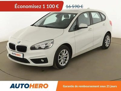 Blanc Occasion 2016 BMW 216 Active Tourer Monospace | 15 490 € (Prix juste)