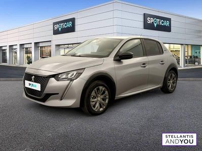 Occasion Peugeot e-208 Style 100 kW (136 ch) 2023 Gris Citadine