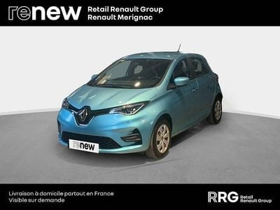 Bleu Occasion 2020 Renault Zoe Business Citadine | 8 890 € (Bon prix)
