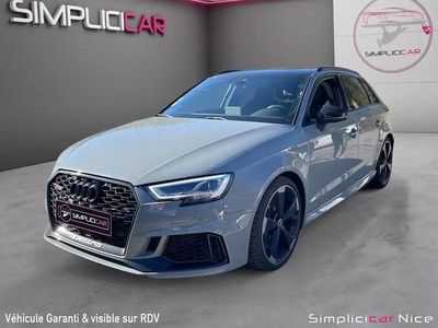 Occasion Audi RS3 Sportback Sport 400 ch (294 kW) 2019 Gris Citadine