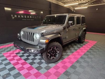 Gris Occasion 2021 Jeep Wrangler Unlimited Rubicon SUV | 48 990 € (Super prix)