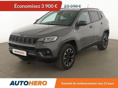 Gris Occasion 2021 Jeep Compass Trailhawk SUV | 19 490 € (Bon prix)