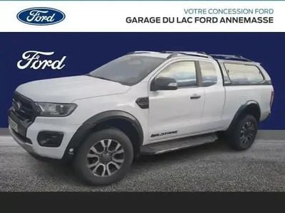 Blanc glacier Occasion 2023 Ford Ranger Wildtrack Pick-up | 38 580 € (Bon prix)