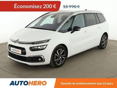 Blanc Occasion 2021 Citroën C4 SpaceTourer Shine Monospace | 18 790 € (Prix juste)