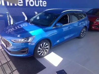 Bleu Occasion 2024 Ford Focus Business Edition Break | 22 900 € (Prix assez cher)