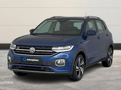 Bleu Occasion 2022 VW T-Cross R-line SUV | 22 299 € (Prix juste)