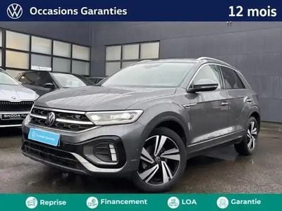 Gris indium métallisée Occasion 2022 VW T-Roc R-line SUV | 26 980 € (Prix juste)