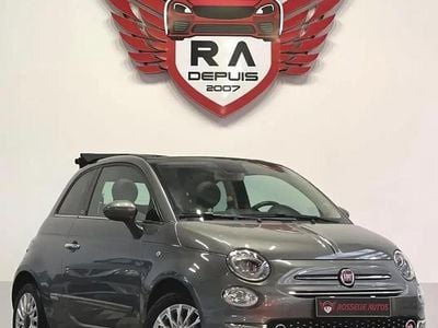 Gris Occasion 2018 Fiat 500 Lounge Cabriolet | 8 999 € (Bon prix)