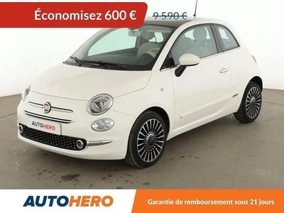 Blanc Occasion 2018 Fiat 500 Lounge Citadine | 8 990 € (Bon prix)