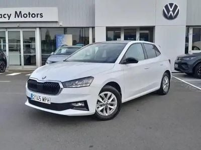 Occasion Skoda Fabia Selection 2024 Blanc lune métallisé Berline